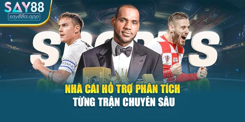 Nhà cái hỗ trợ phân tích từng trận chuyên sâu